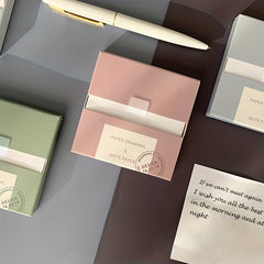 Solid Sticky Note 7.62x7.62 cm 80 Sheets
