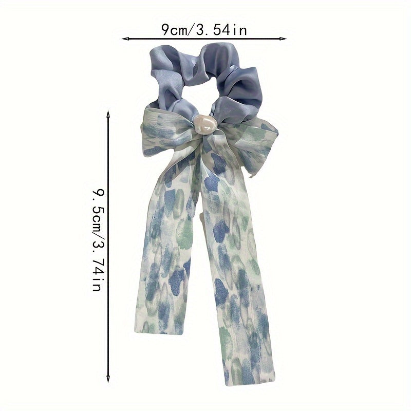 Bow Scrunchie Hair Band Head Rope