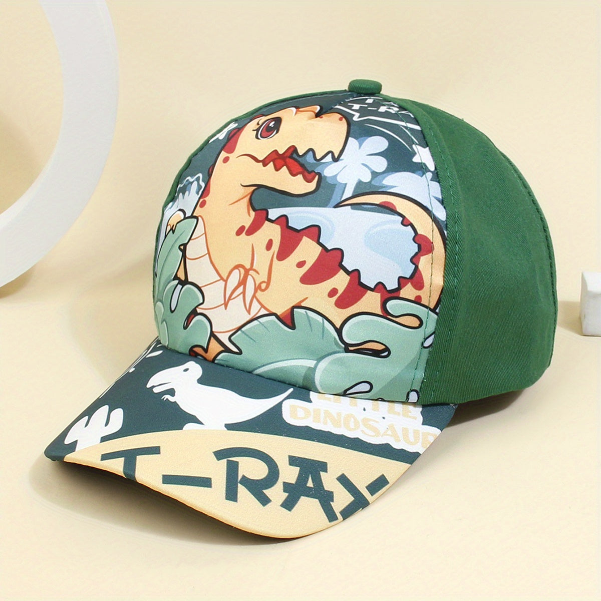 Kids Dinosaur Sports Baseball Cap Toddler Sunshade Cap Boys Girls