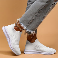 Women's Mesh Breathable Tennis Sports Shoes Lightweight Non-slip Travel Shoes