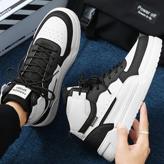 Men's High Top Skate Shoes Non Slip Soft Sole Sneakers