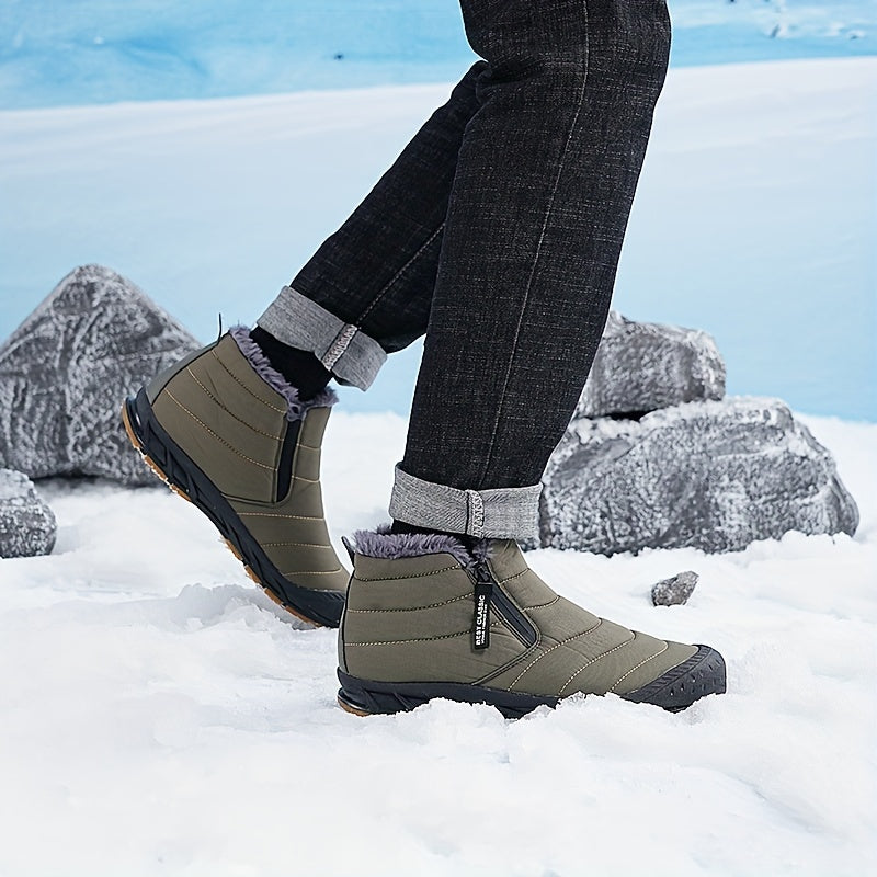 Women's Winter Snow Boots Soft Sole Waterproof Fashionable Warm Ankle Boots