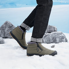 Women's Winter Snow Boots Soft Sole Waterproof Fashionable Warm Ankle Boots