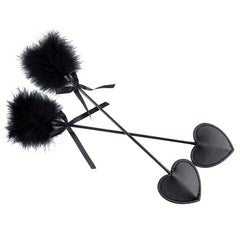 Outdoor PU Feather Whip Equestrian Accessories for Costume Party