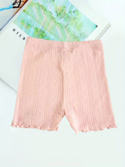 4pcs Girls Safety Skirt Under Shorts Breathable Thin Summer Shorts Set
