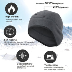 Winter Thermal Running Hat Sports Beanies Stretch Ear Warmer