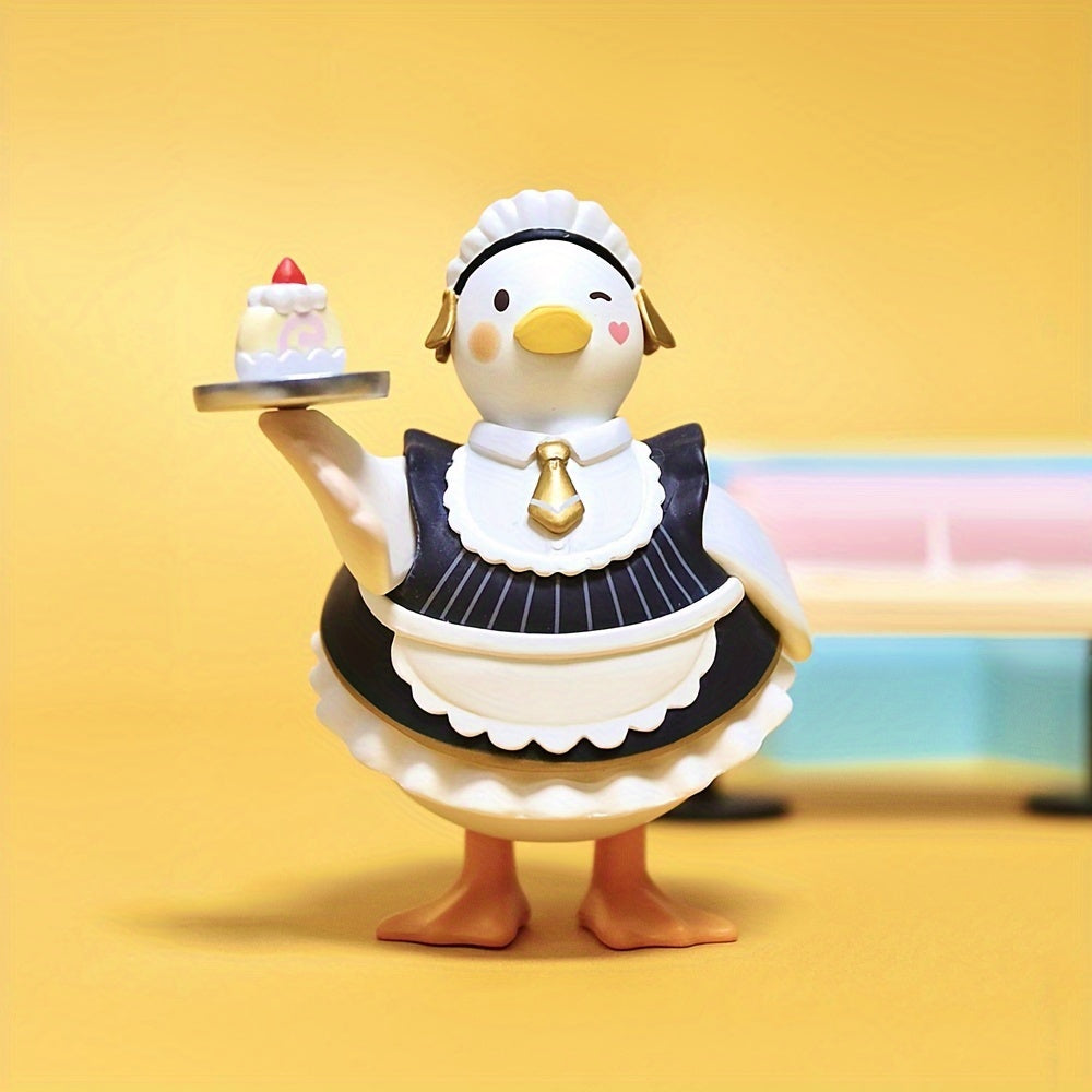 1pc Courageous Duck Anime Figure Toy Gift for Friends