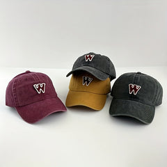 Vintage Washed Distressed Baseball Cap Unisex Dad Hat