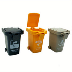 3pcs Dollhouse Trash Can Artificia...