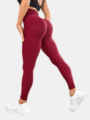 Honeycomb High Waist Butt Lifting Yoga Leggings Women's Activewear