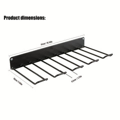 2-Layer Power Tool Organizer Wall Mount - Tool Rack Storage