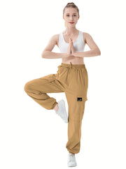 Nickie Girls' Waterproof Cargo Pants Dry Fit Jogger Trousers