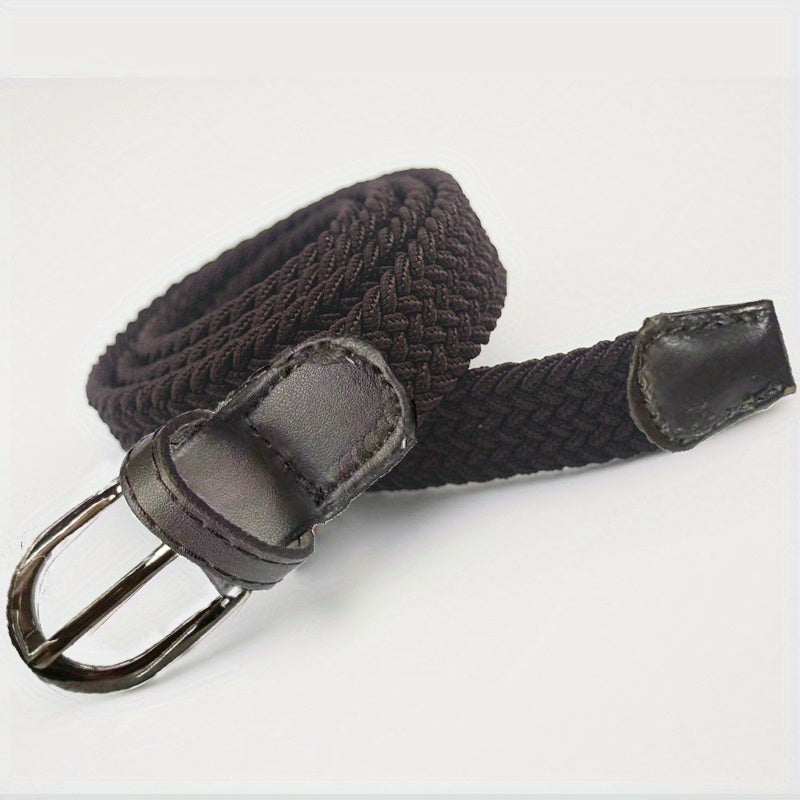 Boys Lightweight Braided Elastic Belt Holiday Gift
