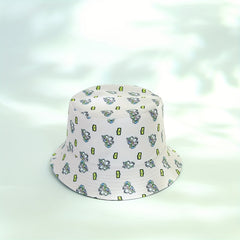 Unicorn Full Print Bucket Hat Reversible Sunscreen Fisherman Cap