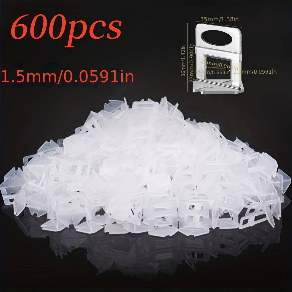600pcs Tile Leveler Reinforced Base Floor Tiles Magnetic Wall Tiles Seam