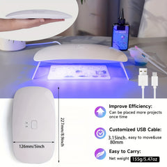 Large Portable UV Resin Curing Lamp