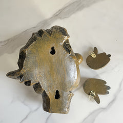 Garden Tree Hugger Resin Craft Pendant Outdoor Decor Sculpture