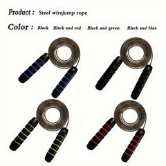 Heavy Duty Steel Wire Skipping Rope for Fitness Exercise