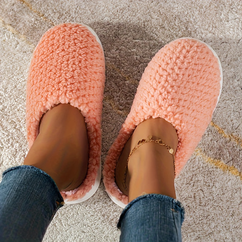 Women's Plush Lined Slip On Shoes