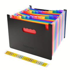 24 grid Expanding File Folder Organizer