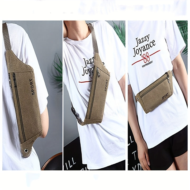 Canvas Anti-theft Pocket Bag for Men & Women Travel Backpack