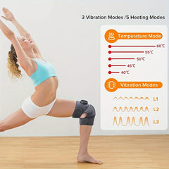 Rechargeable Knee Massager with Heating 3 Modes
