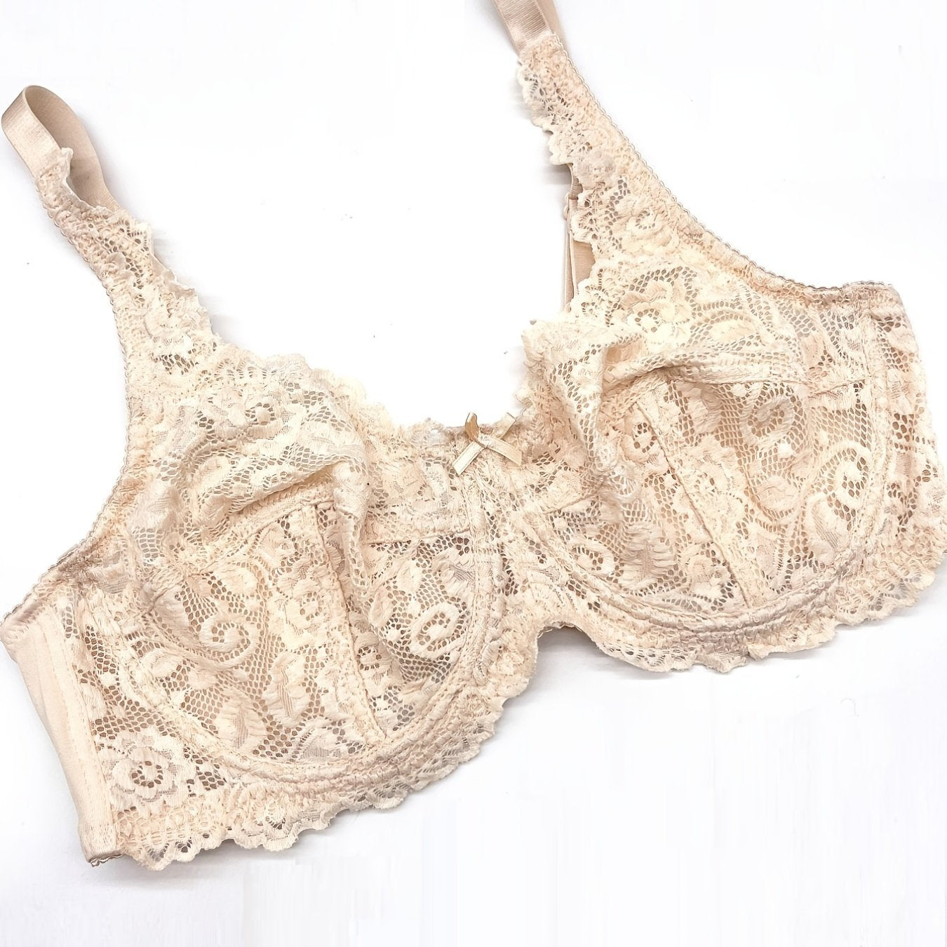 Contrast Lace Underwire Bra Sexy Bralette