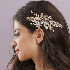 Crystal Hair Comb Head Jewelry Side Comb Bridal Wedding Hair Accessories