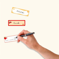 120pcs Roll Cartoon Name Stickers Self Adhesive