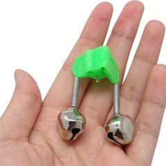 50pcs Plastic Fishing Bell Clips Rod Bite Alarm Ring Outdoor Accessories