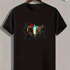 Animals 3D Print Men's Graphic Tee Casual Summer T-shirt