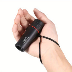 Waterproof 10X Monocular Telescope for Travel, Smartphone Compatible