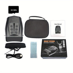 NV5100 Digital Binoculars 4X Zoom 1080p Video 1900ft Viewing In Darkness