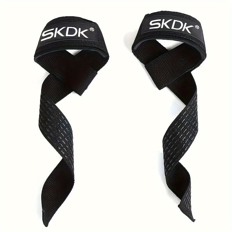 2pcs Sports Hand Grip Straps Weight Lifting Wrist Band for Pull Up Exercises