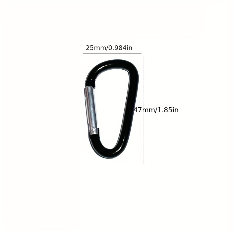 D Carabiner Aluminum Alloy Buckle for Outdoor Climbing