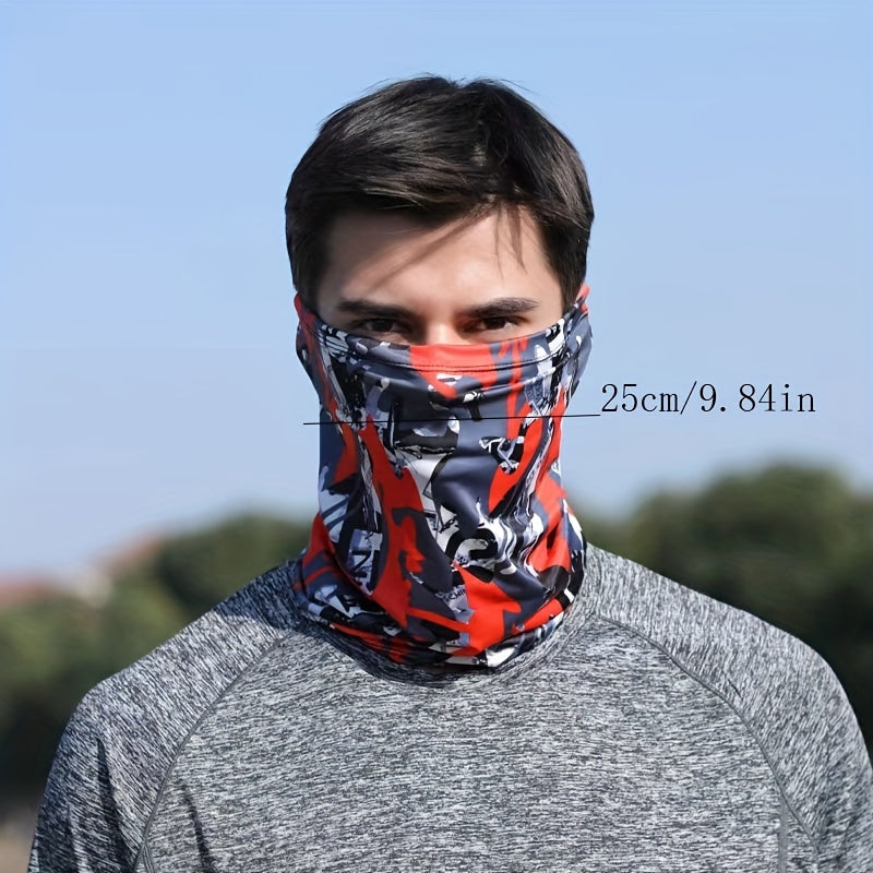 Men's Ice Silk Sunscreen Sleeve for Summer Driving
