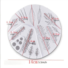 Leaf Small Plant Silicone Fondant Cake Decorating Molds