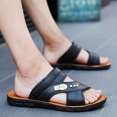 Men's Hollow Out Non Slip Sandals Outdoor Beach Shoes