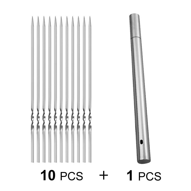 Stainless Steel BBQ Skewer Storage Tube - Upgrade Your Grilling Experience