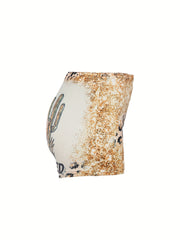 Horse Print Skinny Shorts for Women