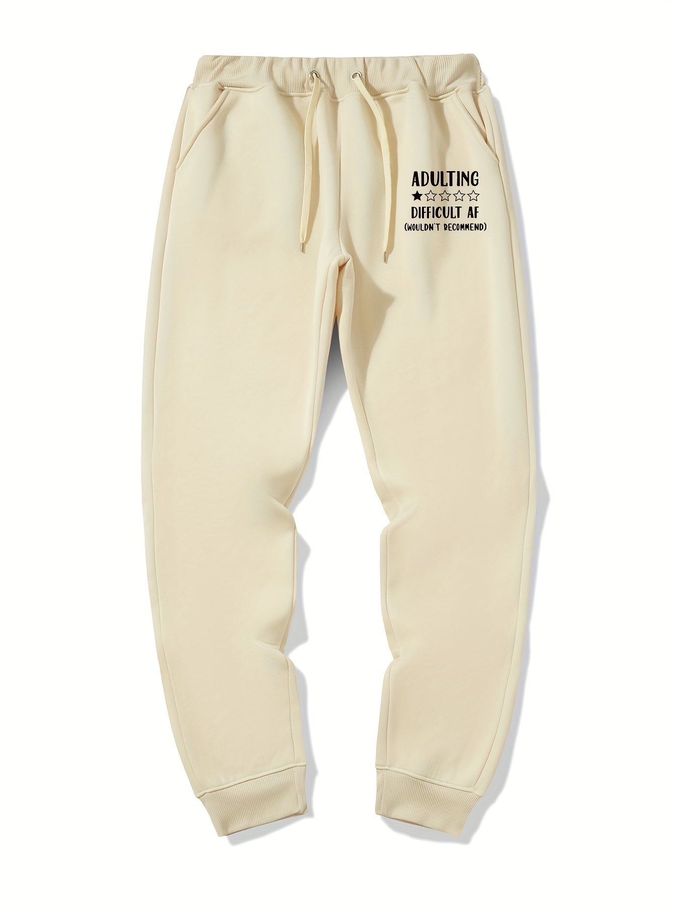 Men's Drawstring Sweatpants Loose Casual Jogger Pants