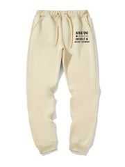Men's Drawstring Sweatpants Loose Casual Jogger Pants