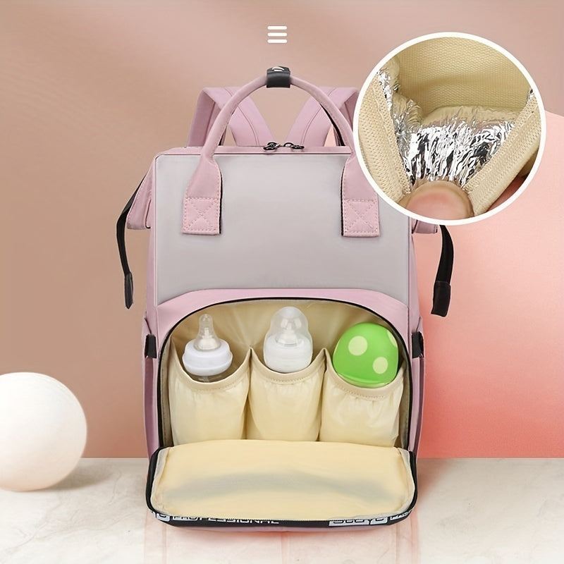 Large Capacity Mommy Backpack for Travel Work Leisure