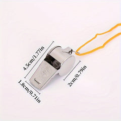 Referee Whistle Coach Metal Whistle Stainless Steel Whistle