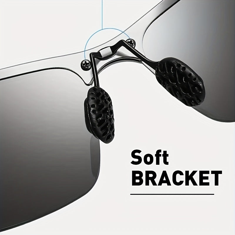 Metal Frame Polarized Sunglasses for Men