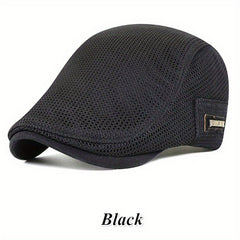Men's Casual Beret Cotton Hat Autumn Biker Flat Hat