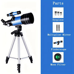 High-Def Astronomical Telescope 150x Magnification Coated Lens
