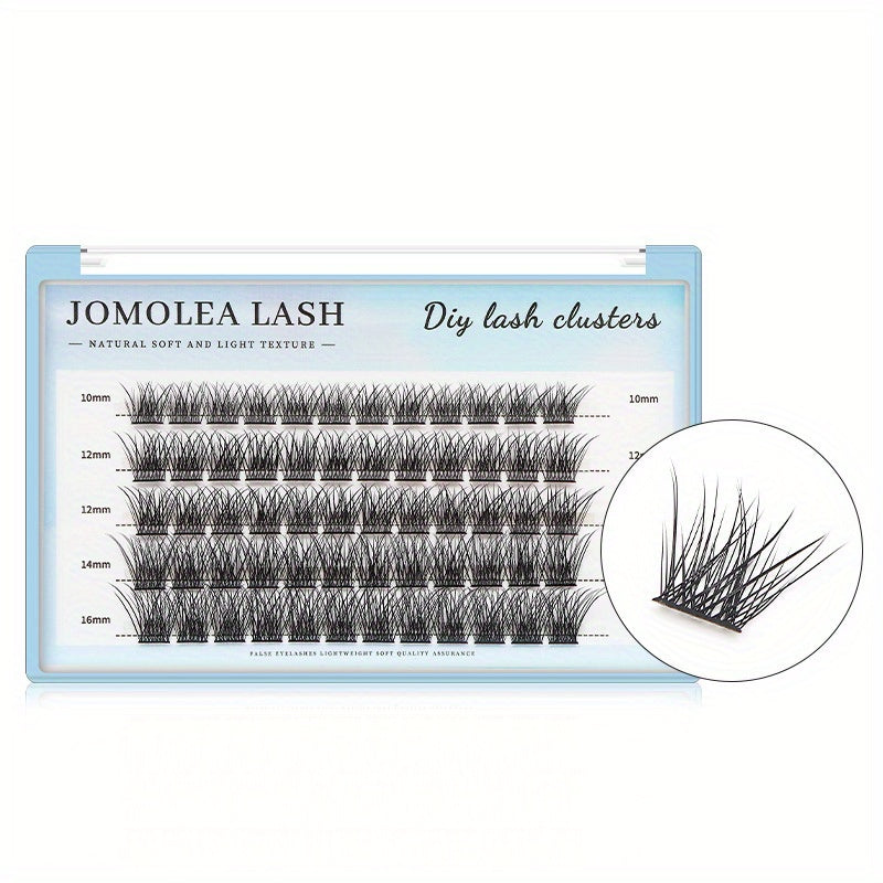 DIY Lash Clusters 3D Eyelash Extensions Natural Volume Wispy Lashes