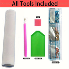 Cow Pattern Diamond Painting Kit Special Shape Crystal Partial DIY 5D Art Kit