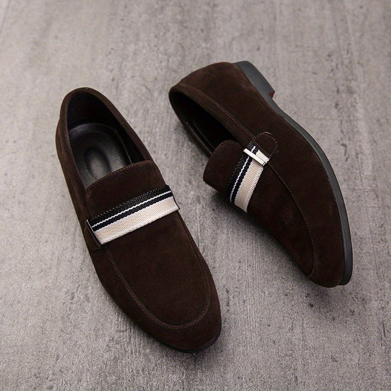 Men's Slip On Loafers Assorted Colors Smart Casual Dress Shoes